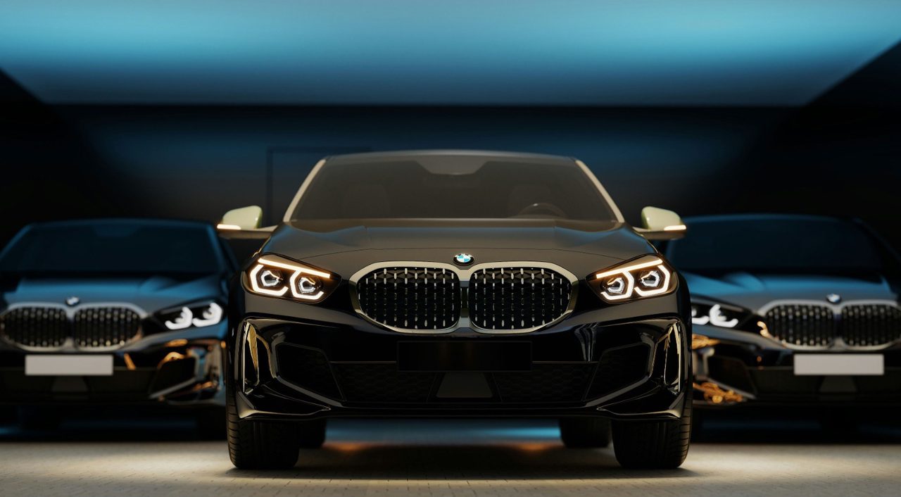 Daima BMW fleet in dramatic studio composition